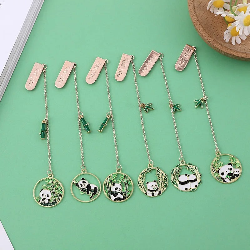 Jungle Panda  Dangling -  Bookmark