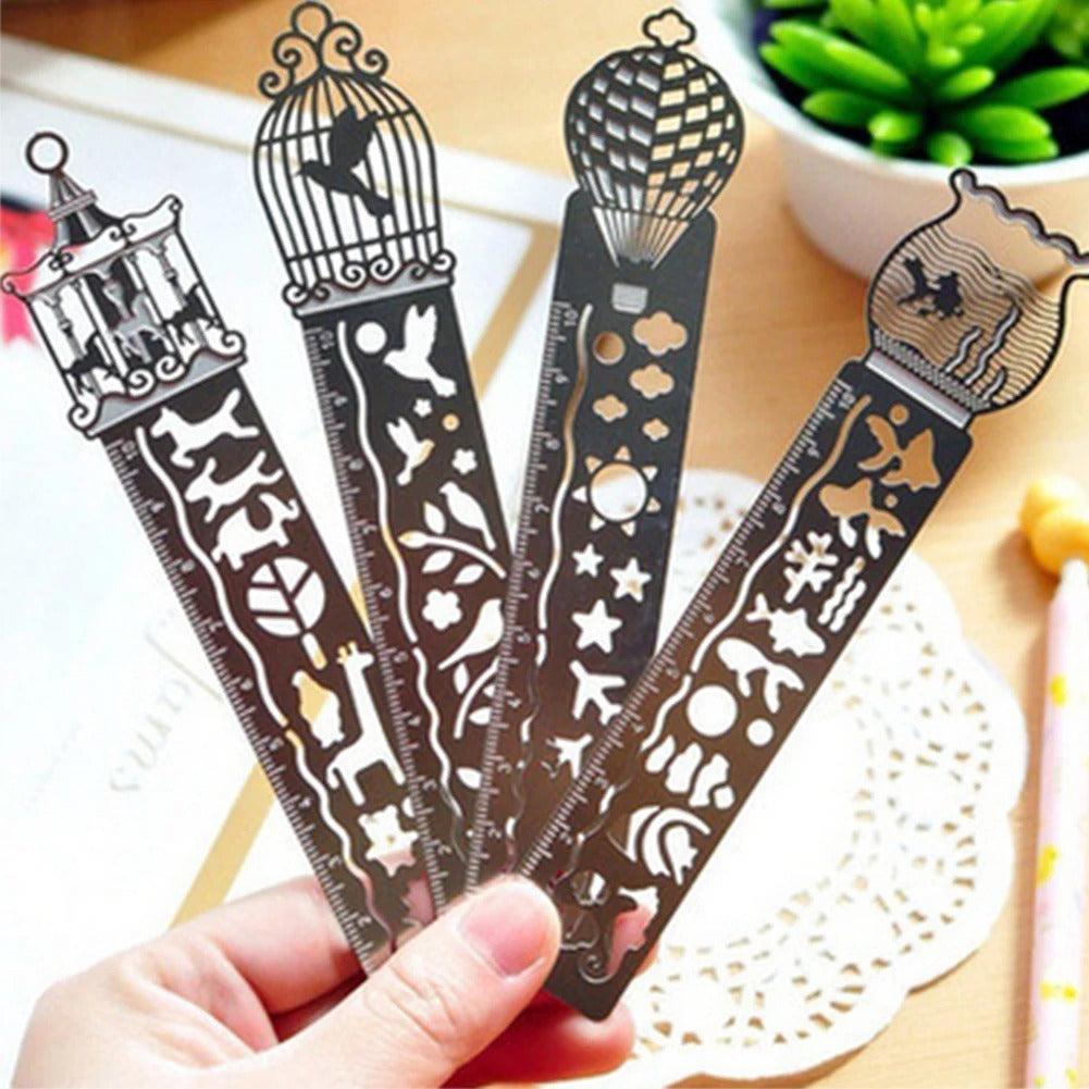 Stencil Stainless -  Bookmark Ruler