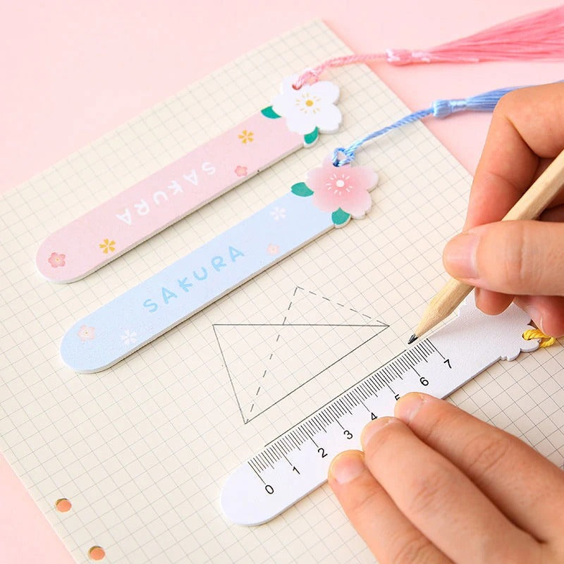 Sakura Flower -  Bookmark Ruler