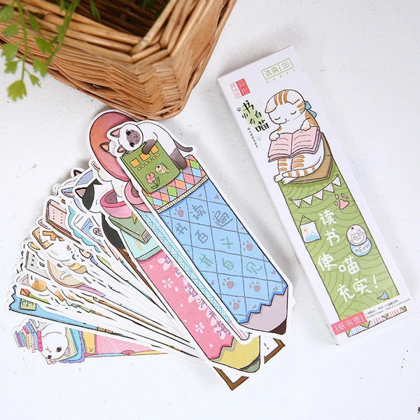 Cat Book Lover  - Bookmark