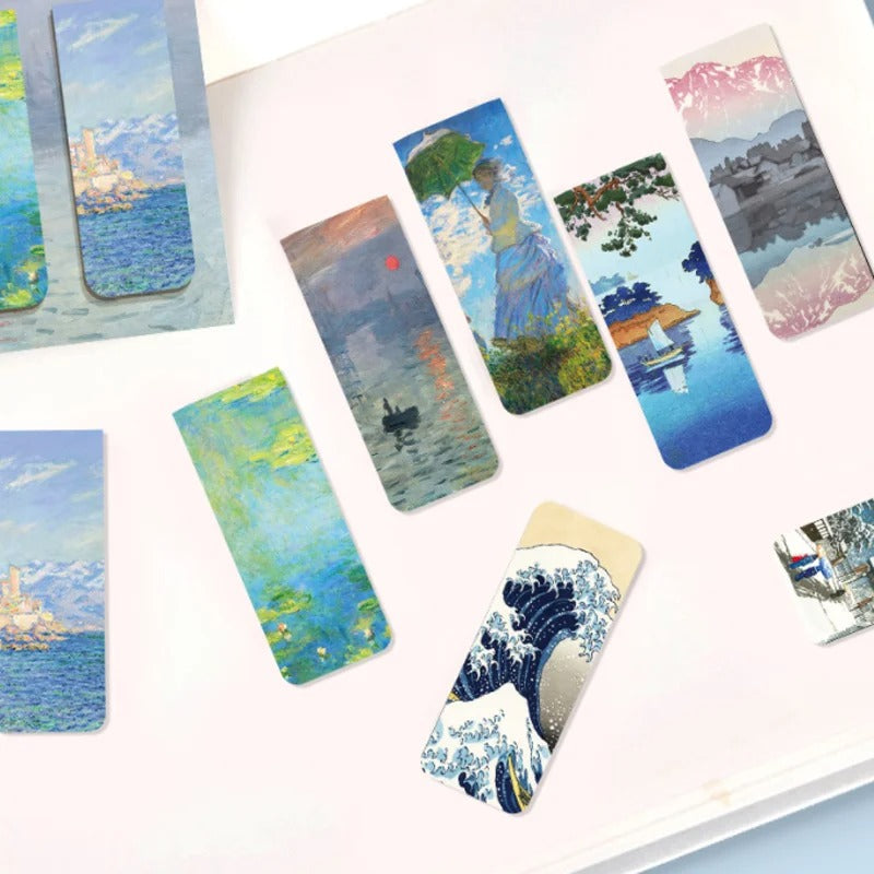 Nature Fantasy  Magnetic - Bookmark Set Of 4