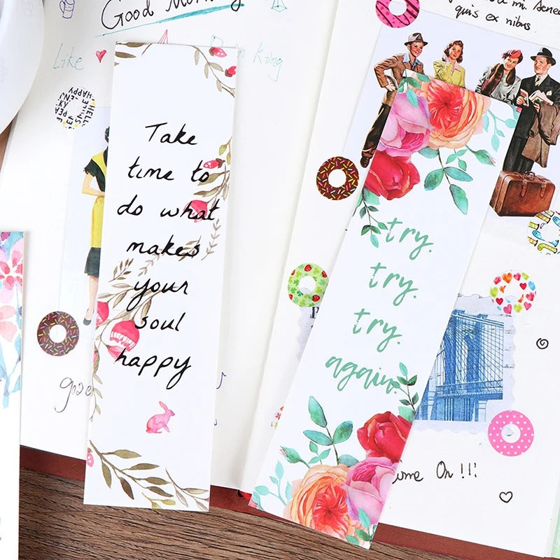 Floral Quotes - Bookmark