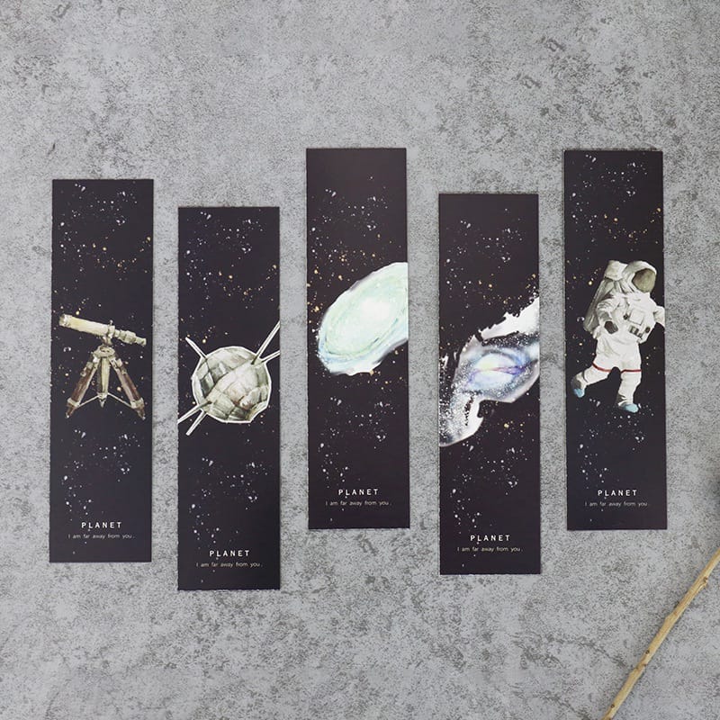 Astronaut Planet - Bookmark