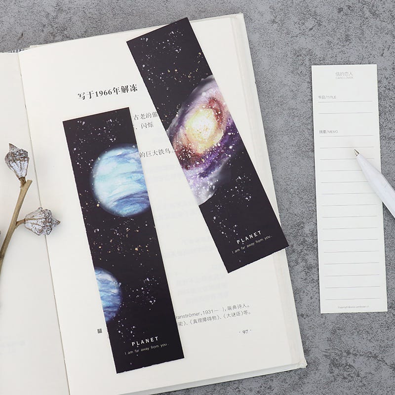 Astronaut Planet - Bookmark