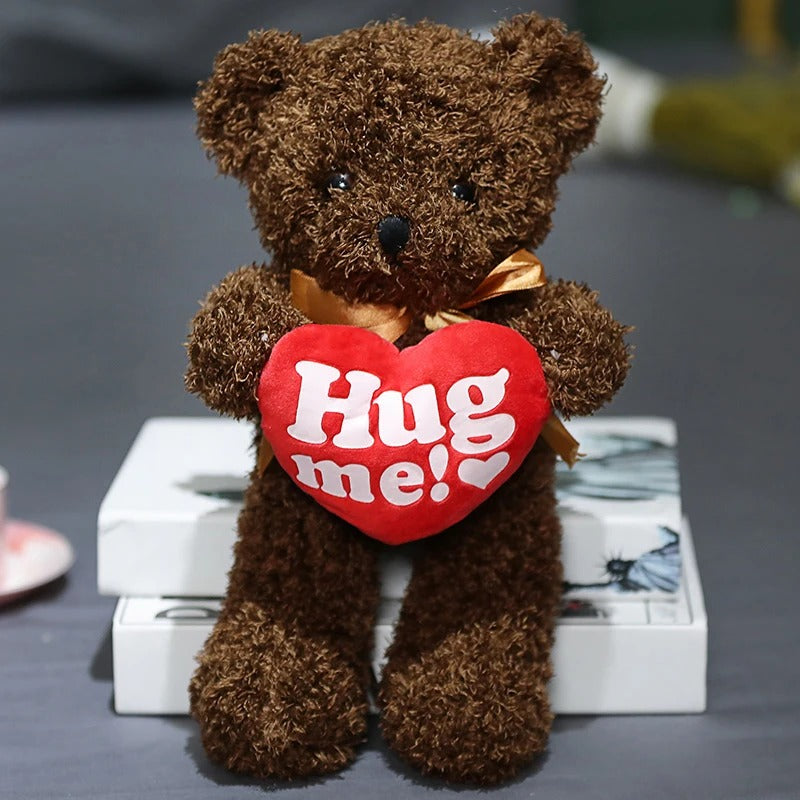 Hug Me Bear Plushie Soft Toy