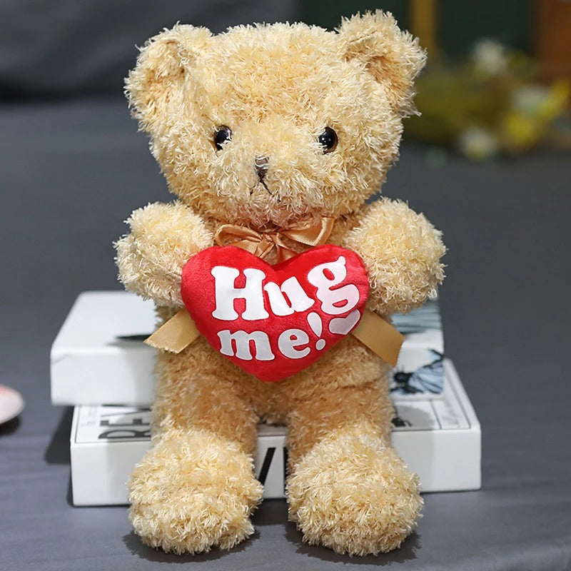 Hug Me Bear Plushie Soft Toy