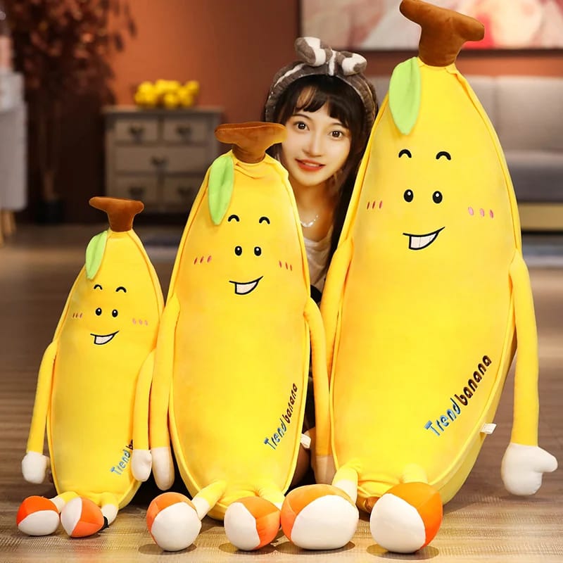 Cool Bananas Life-size Plushie Soft Toy