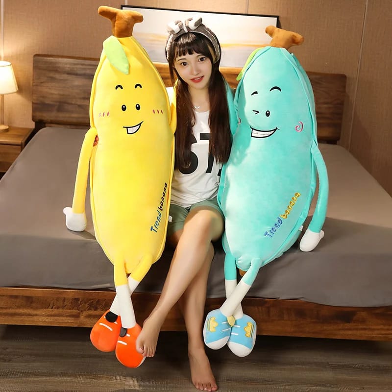 Cool Bananas Life-size Plushie Soft Toy