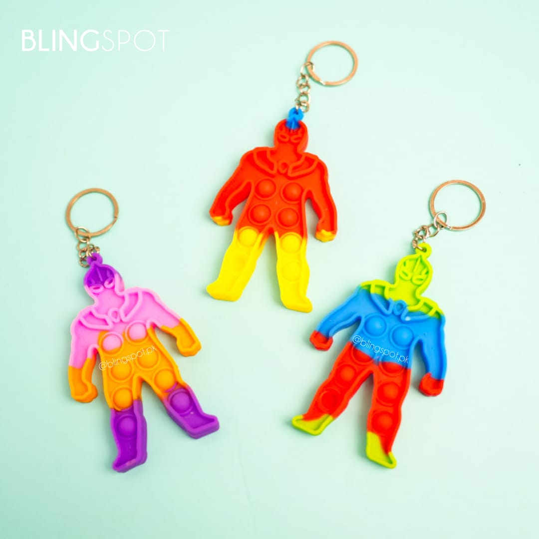 Pop Key Rings Avengers Series Pop it Key Ring - Style 1 - The Blingspot Studio