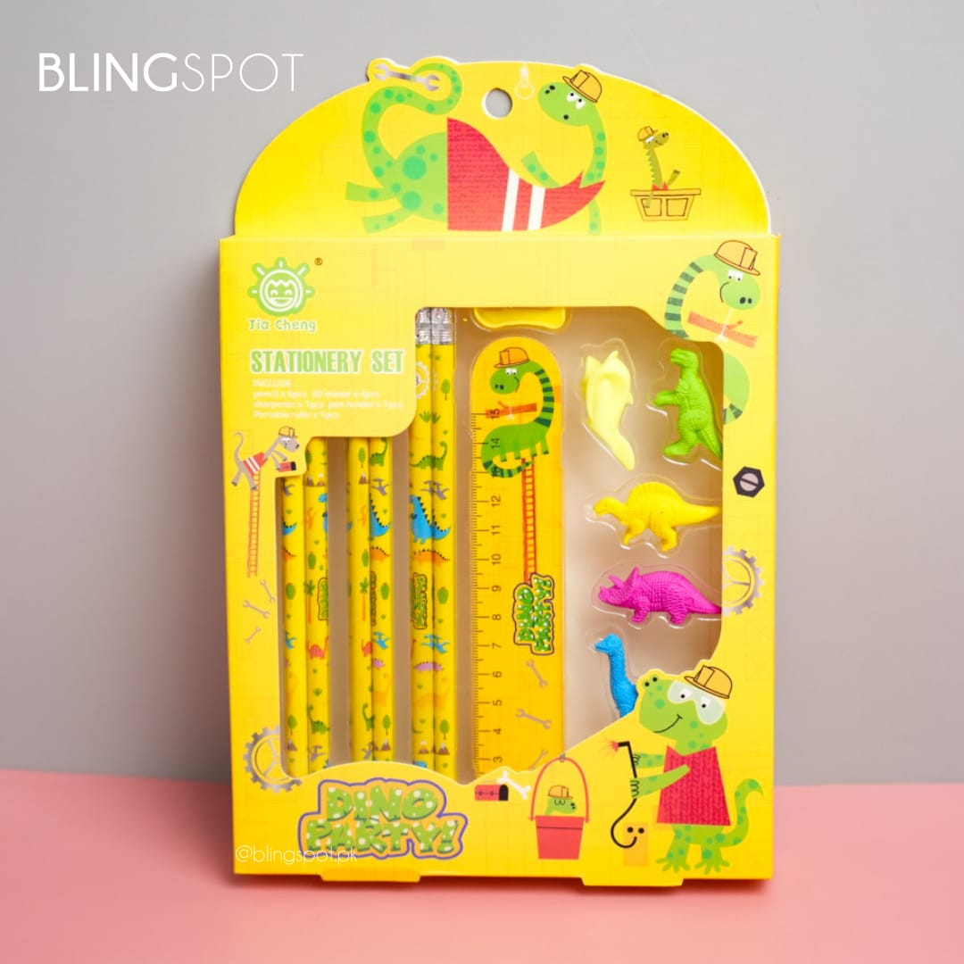 Dino Party Stationery Set  - Style 3