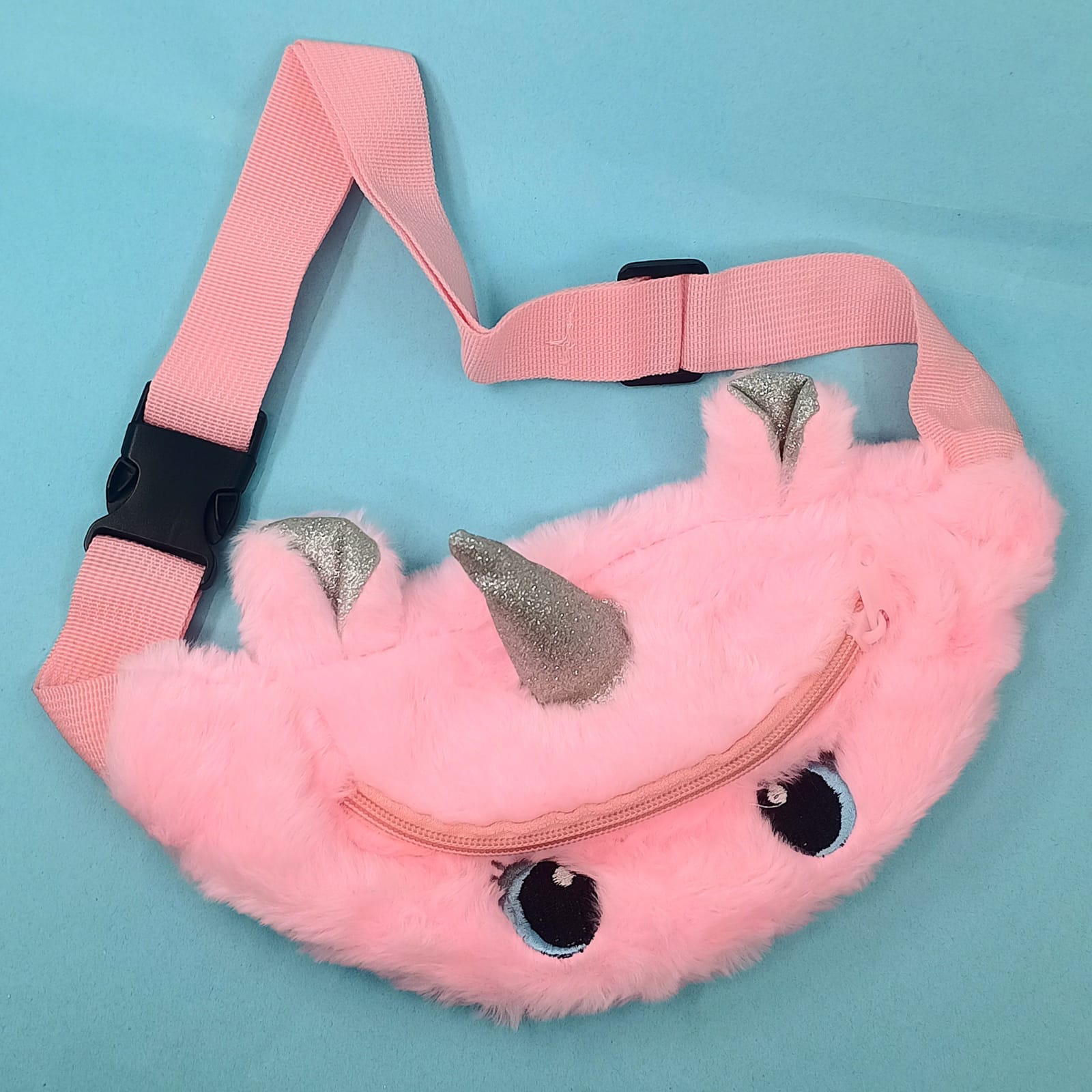 Pink Unicorn Close Eye - Shoulder Bag