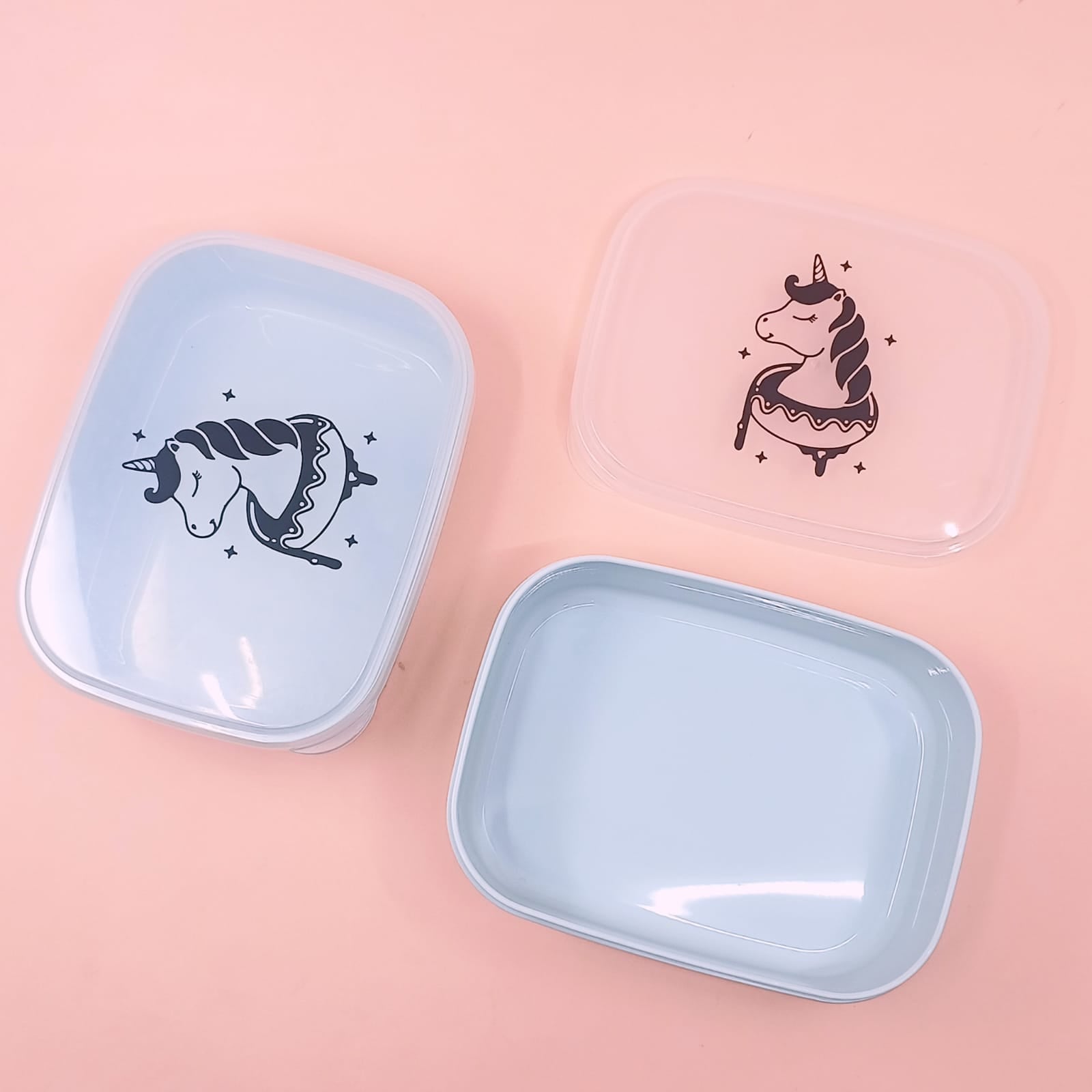 Donut Unicorn Blue - Lunch Box