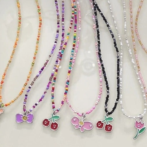 Cuties Multi Beads - Necklace