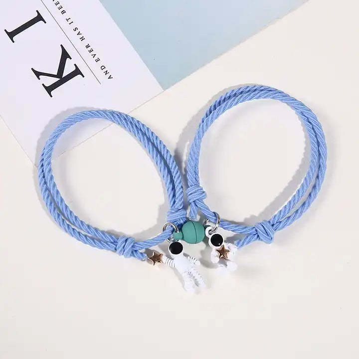 Astronaut Star Blue - Bracelet Set Of 2