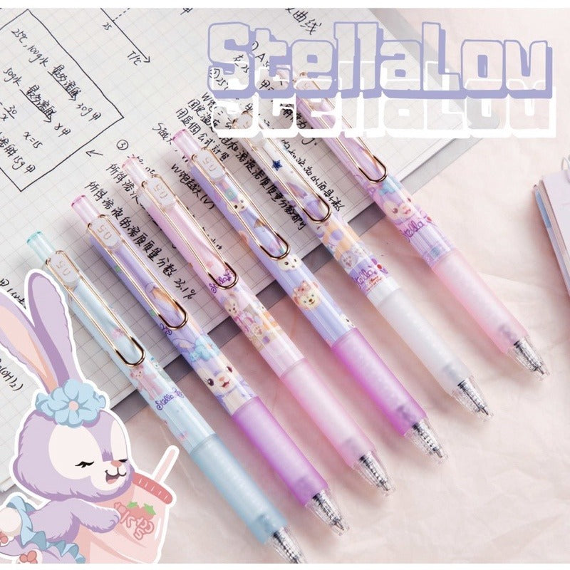 Stella Lou - Press Gel Pen Set Of 6