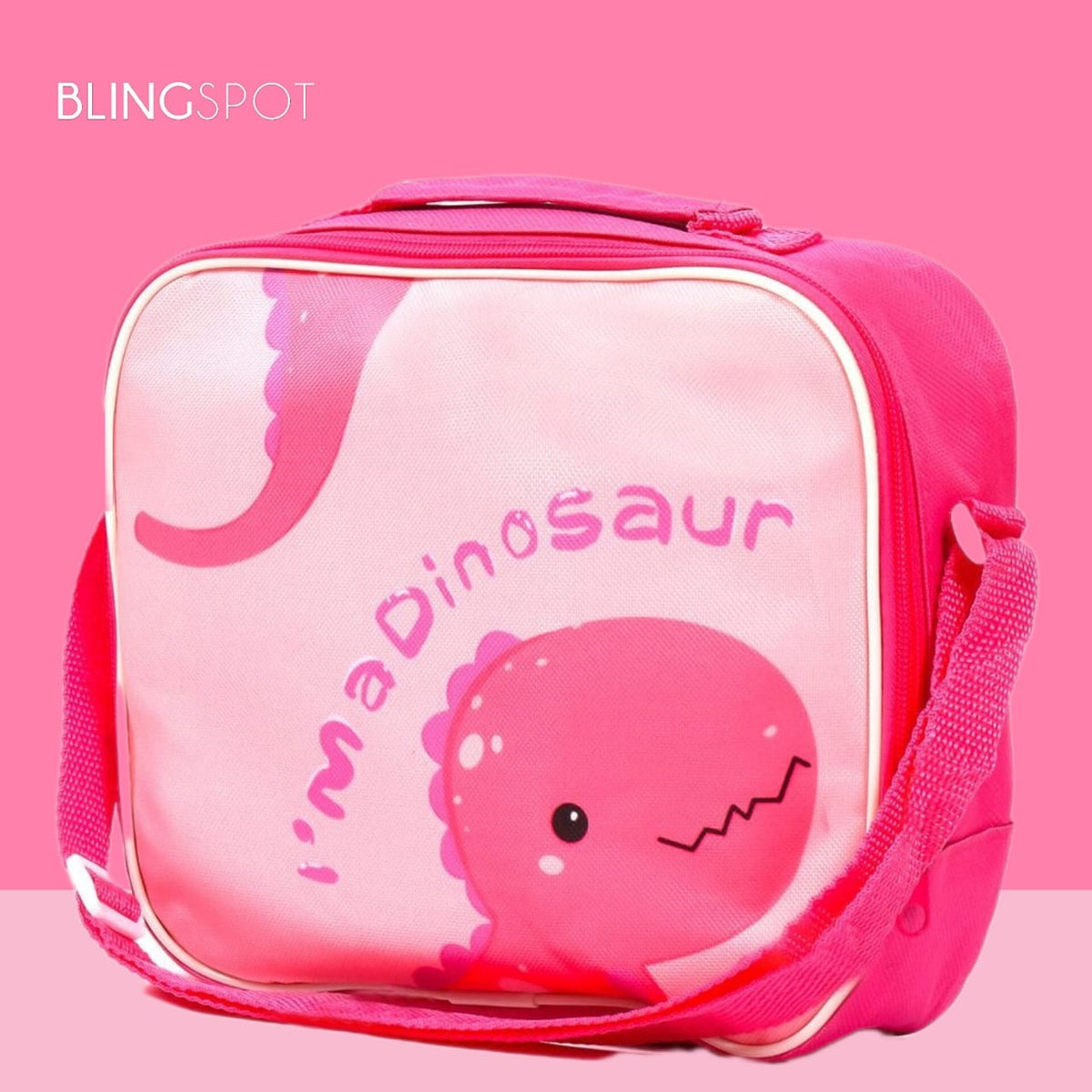 I&#39;m A Dinosaur Lunch Box &amp; Water Bottle Combo Set - (  3 in 1 )