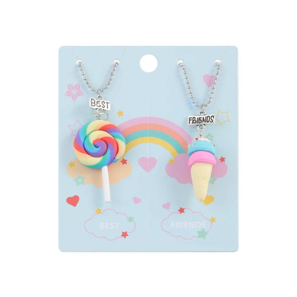 Best Friends Necklace Set of 2 - Style 2