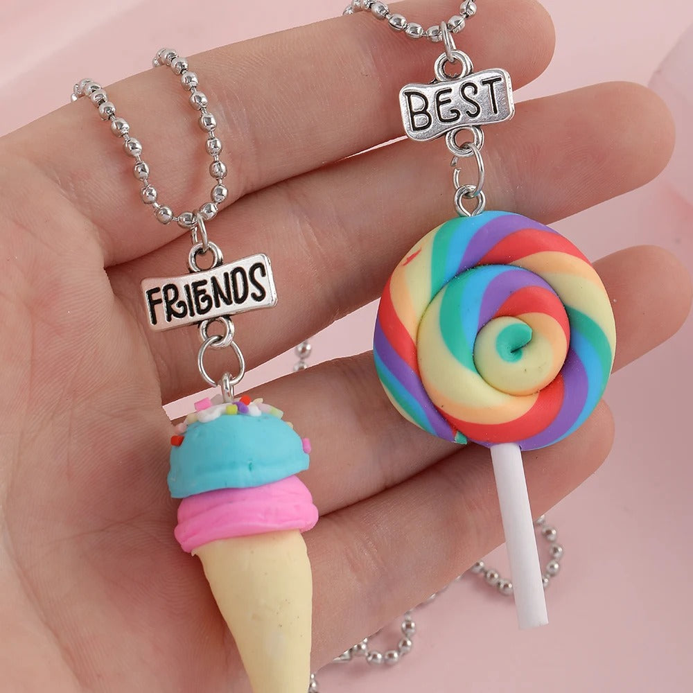 Best Friends Necklace Set of 2 - Style 2