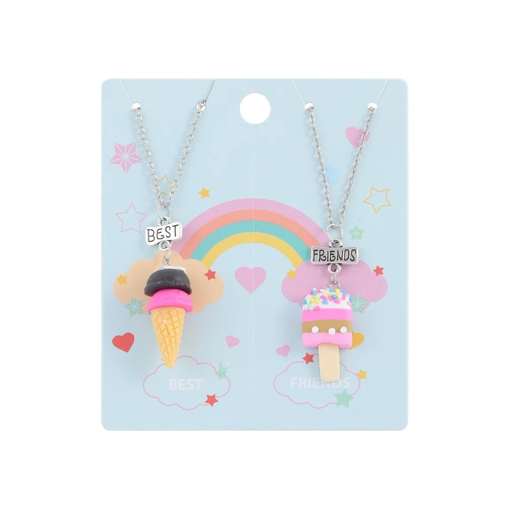 Best Friends Necklace Set of 2 - Style 4