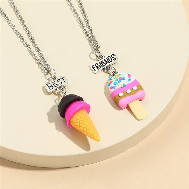 Best Friends Necklace Set of 2 - Style 4