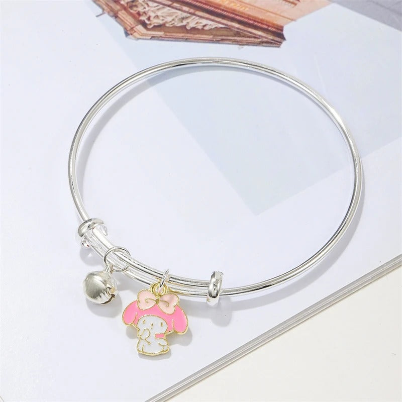 Sanrion Bow Bunny Heart Bangle - Bracelet