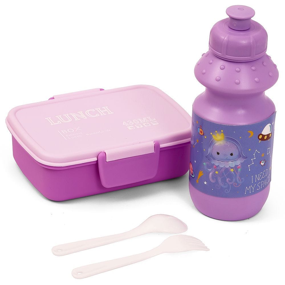 I Need My Space Lunch Box &amp; Water Bottle Set - (  3 in 1 )