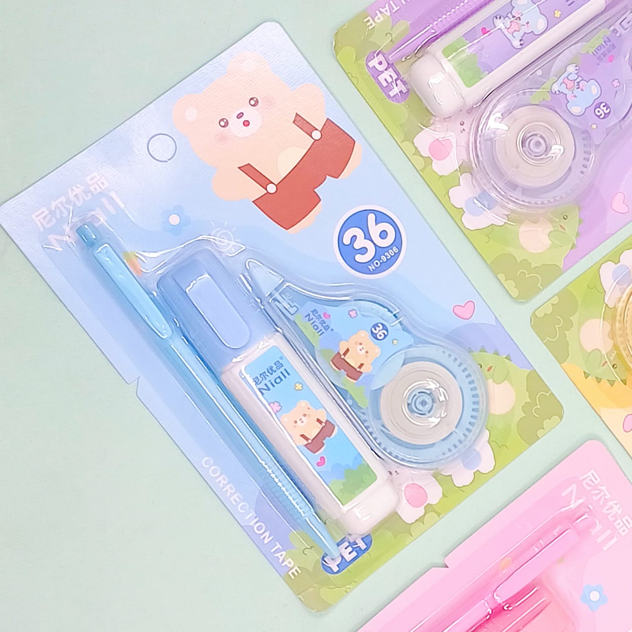 Cute Animals - Stationery Set ( Correction Tape )