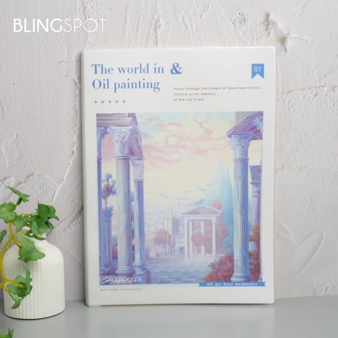 The World In Oil Painting Large 120 Pages - Notebook / Journal