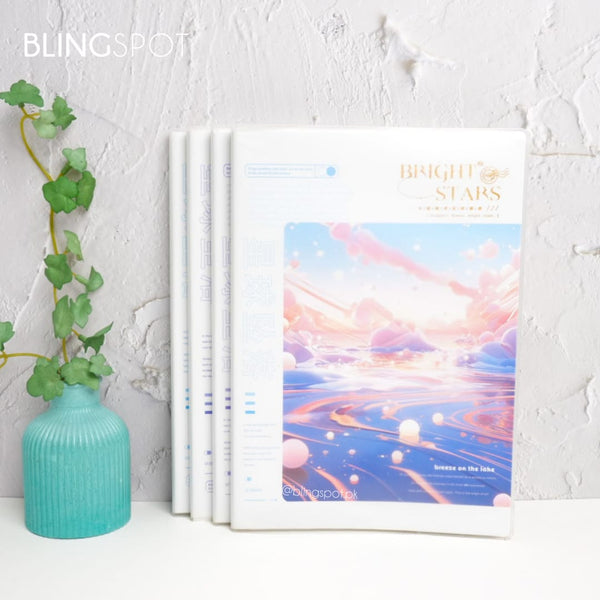 Bright Stars Large 76 Pages - Notebook / Journal