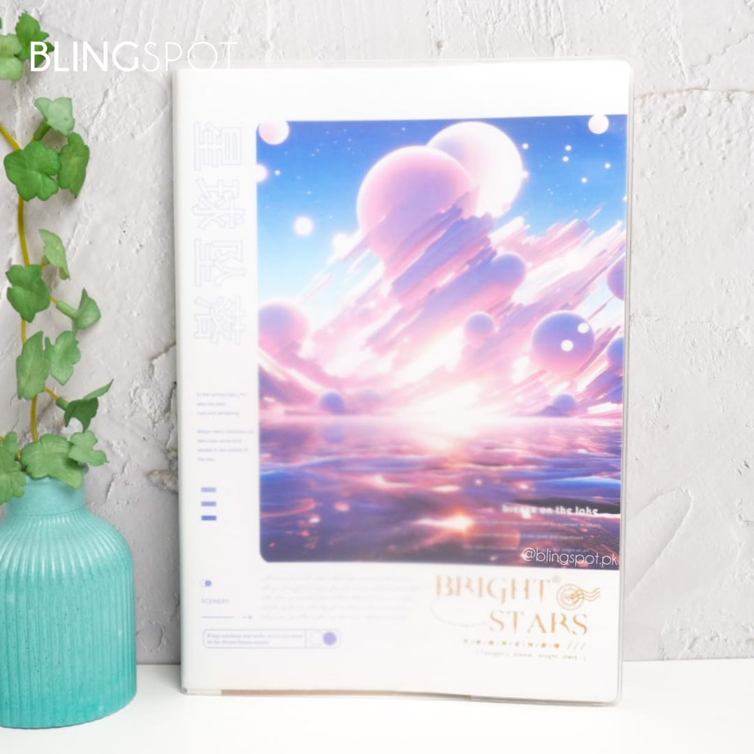 Bright Stars Large 76 Pages - Notebook / Journal