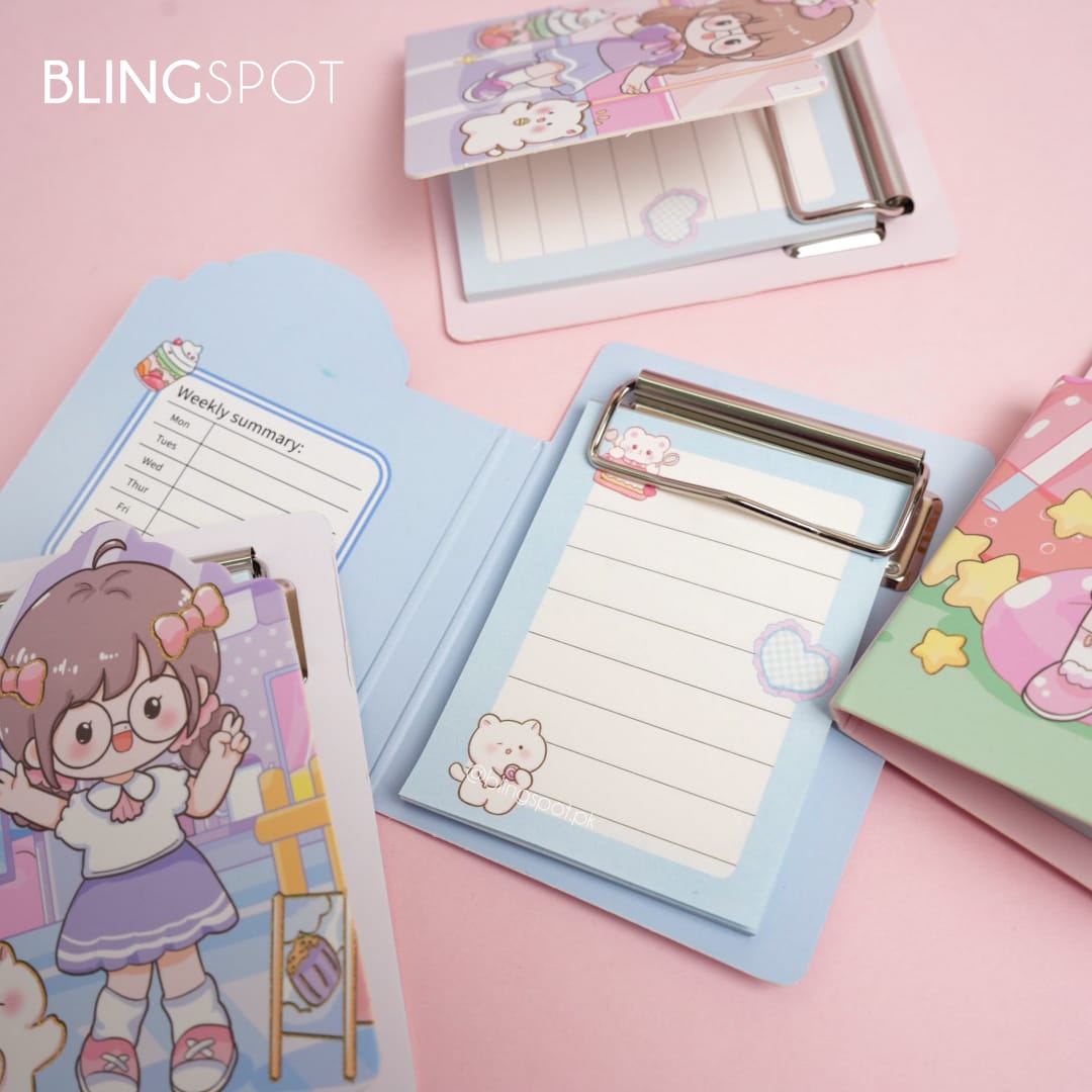 Kawai Girl - Clipboard Notepad