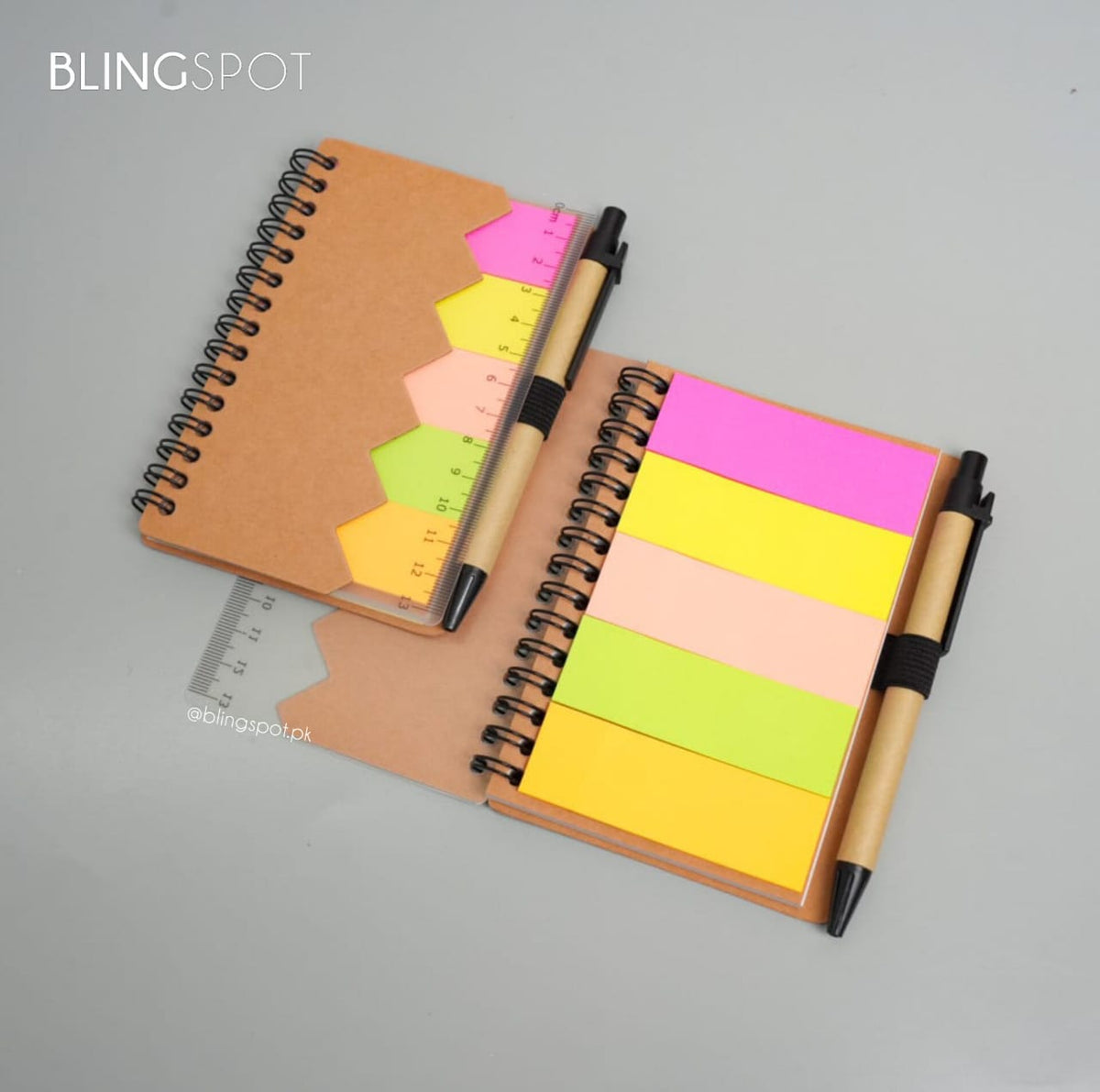 Kraft Series Spiral Notebook / Journal Set - Style 1