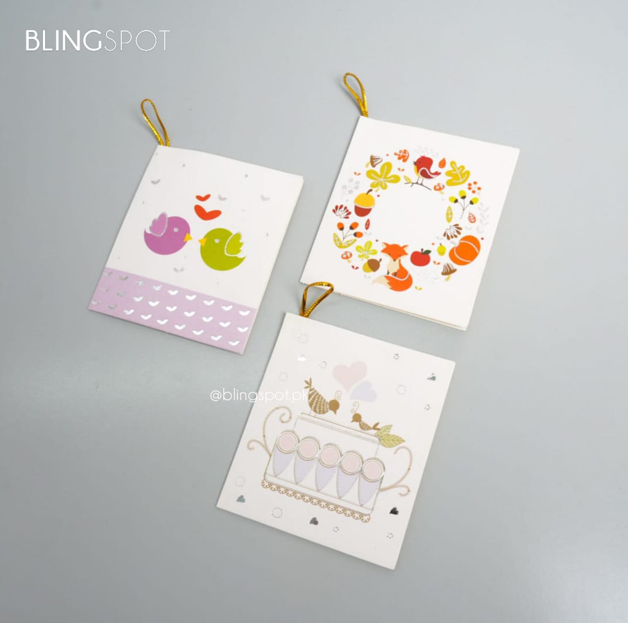 Cuties Silver Foiled Greeting Card - Style 3