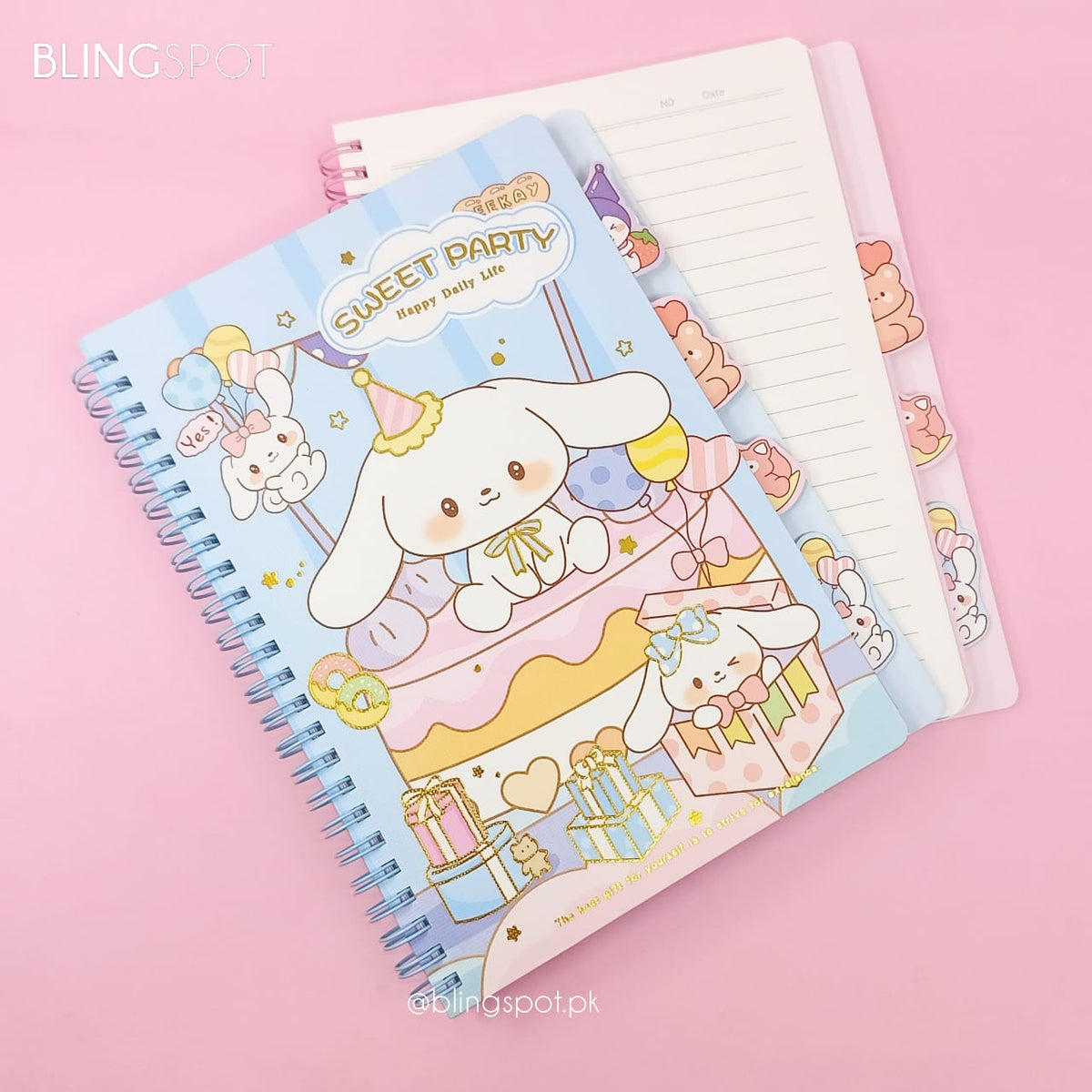 Sanrio Characters  Spiral Notebook / Journal - Style 4