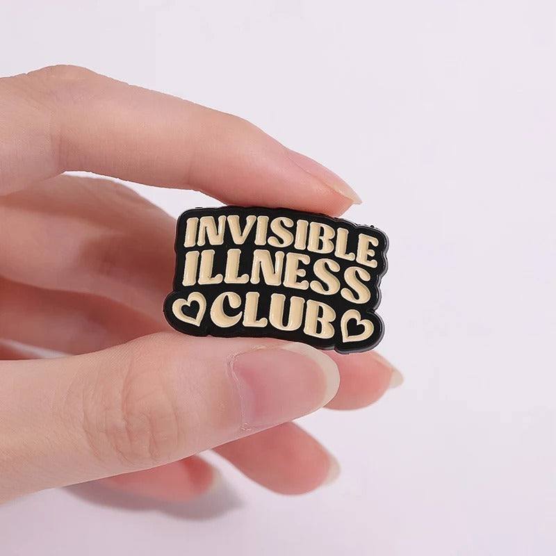 Invisible illness Club - Enamel Pin