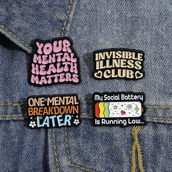 Invisible illness Club - Enamel Pin