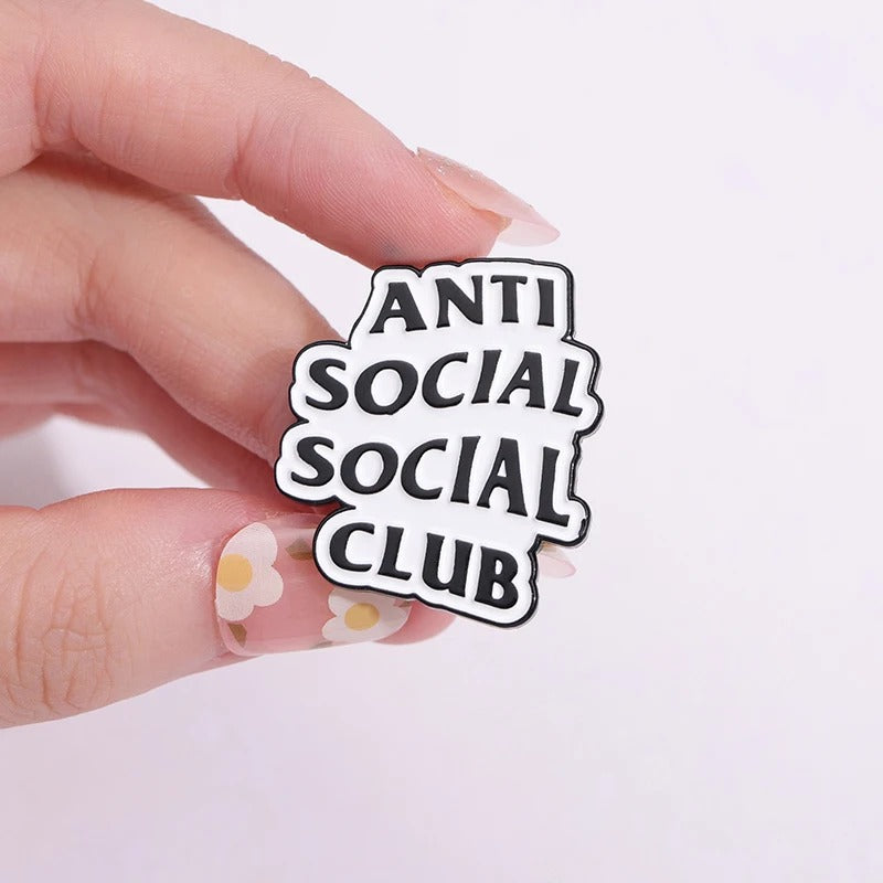 Anti Social Club - Enamel Pin