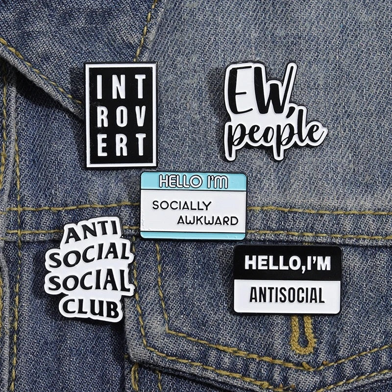 Anti Social Club - Enamel Pin