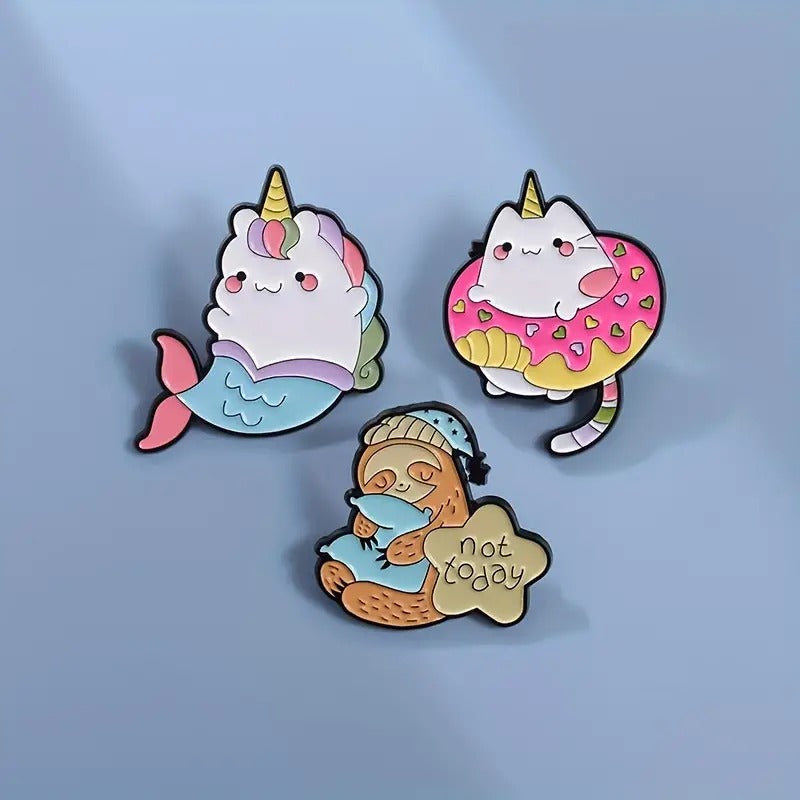 Unicorn Animals  - Enamel Pin