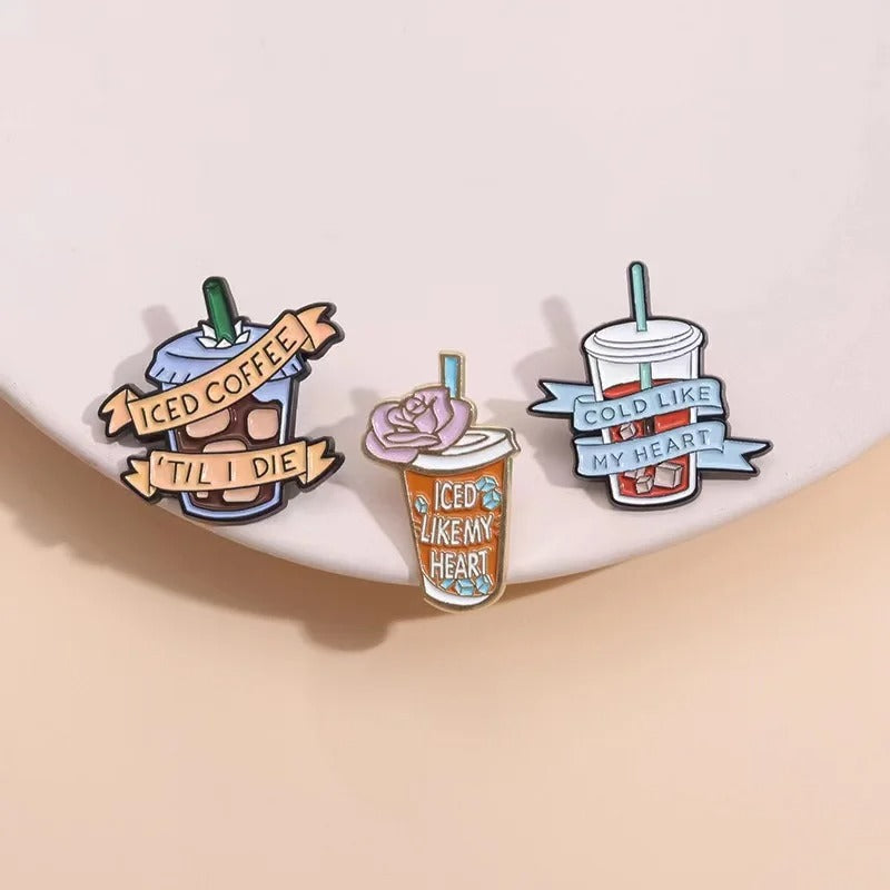 Iced Tea Fan Club - Enamel Pin