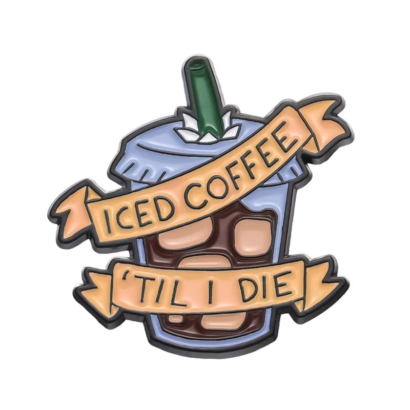 Iced Tea Fan Club - Enamel Pin