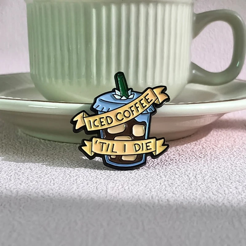 Iced Tea Fan Club - Enamel Pin
