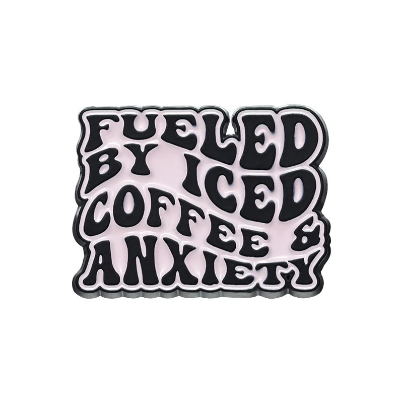 Fueled by Coffee  - Enamel Pin