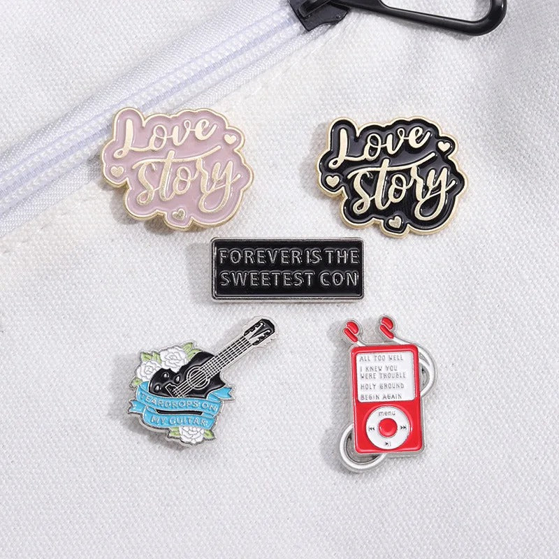 Love Story - Enamel Pin