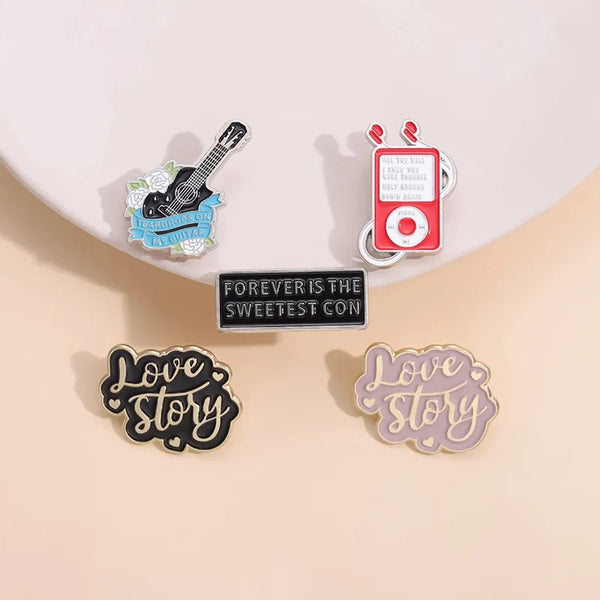 Love Story - Enamel Pin