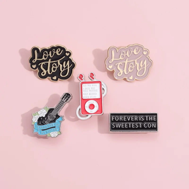 Love Story - Enamel Pin