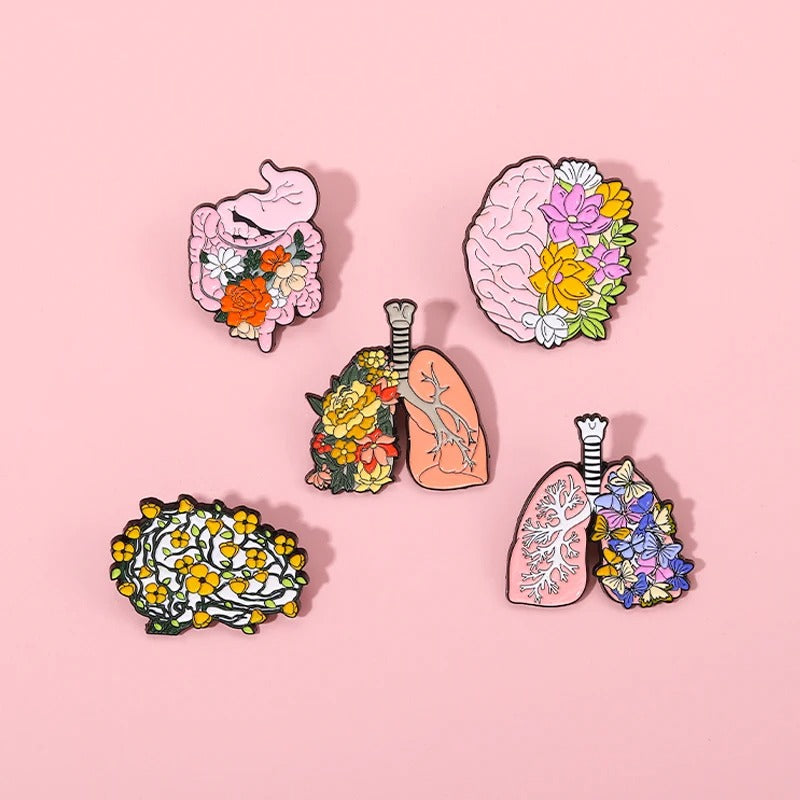 Floral Organs - Enamel Pin