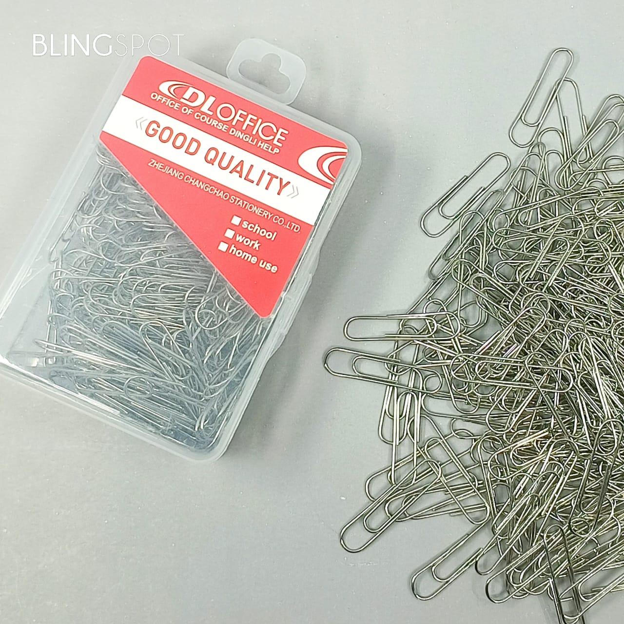 Silver Colored Paper Clip Bookmark - Set Of 200