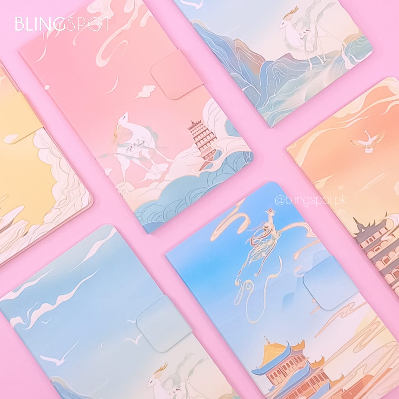 M&G Dreamy Palace Magnetic Book - Sticky Note Set