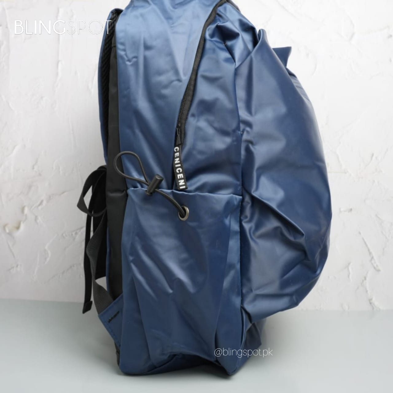 Classy Deep Blue Laptop Bag - Backpack